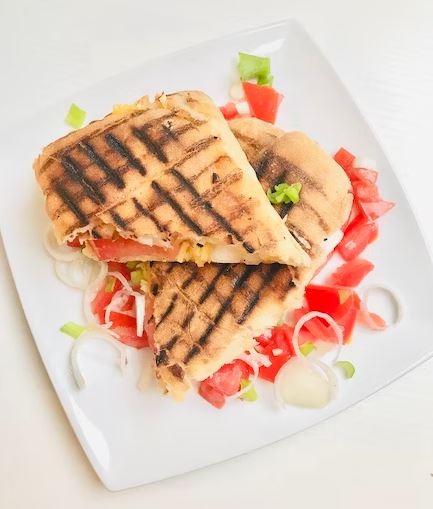 Waffled Grilled Sandwich